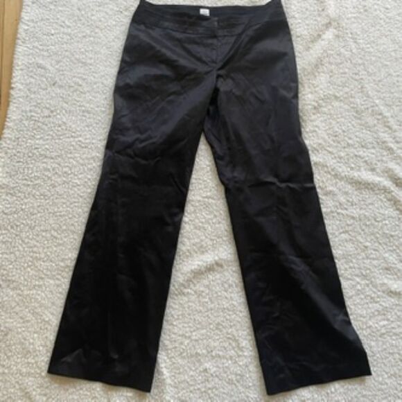 Dkny Pants - Size 10 Plaza Pant By City DKNY Shiny Black Y2K Style Pants